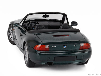 BMW Z3 Roadster Cabriolet 1997 1:18 Minichamps tmavozelená