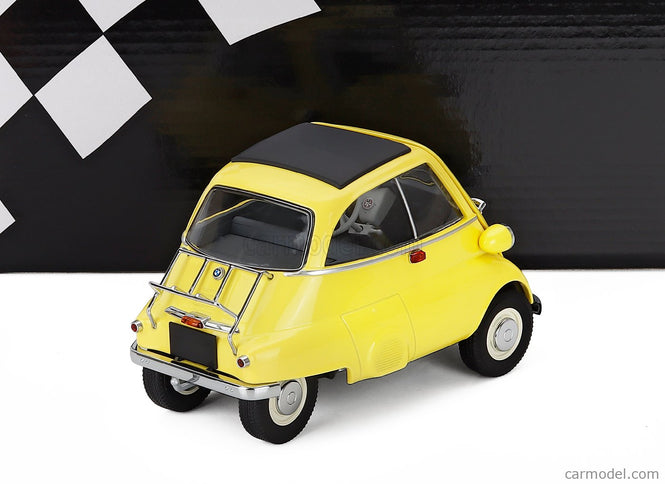 BMW Isetta 1955 1:18 Minichamps žltá