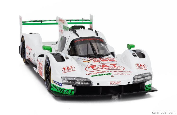 Porsche 963 9RD 4.6L Turbo V8 Team Proton Competition N°99 24h Le Mans 2024 Neel Jani - Harry Tincknell - Julien Andlauer 1:18 IXO Models biela zelená