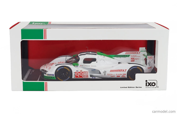 Porsche 963 9RD 4.6L Turbo V8 Team Proton Competition N°99 24h Le Mans 2024 Neel Jani - Harry Tincknell - Julien Andlauer 1:18 IXO Models biela zelená