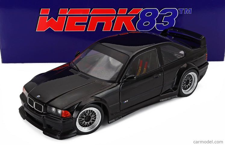 BMW 3-SERIES M3 GTR (E36) Bez Dekorácií Version 1993 1:18 Werk83 čierna