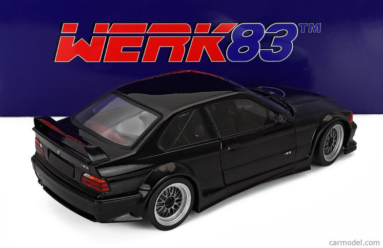 BMW 3-SERIES M3 GTR (E36) Bez Dekorácií Version 1993 1:18 Werk83 čierna