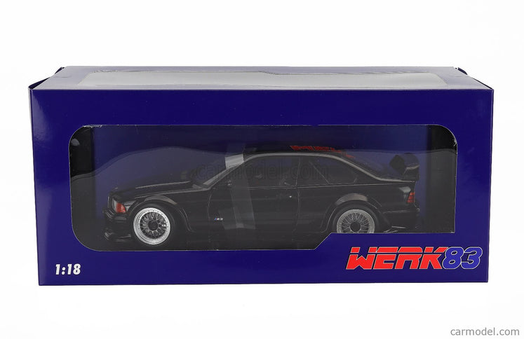 BMW 3-SERIES M3 GTR (E36) Bez Dekorácií Version 1993 1:18 Werk83 čierna