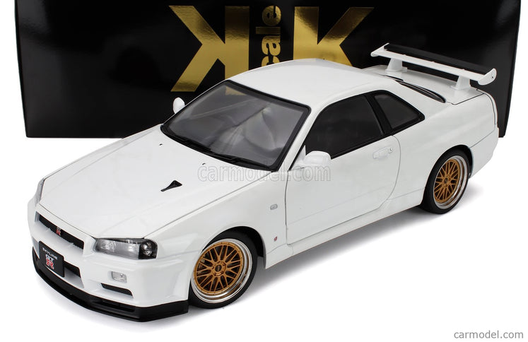 Nissan Skyline GT-R (R34) V-Spec II 2001 - Cerchi Bbs - Bbs Disky 1:12 KK Scale biela