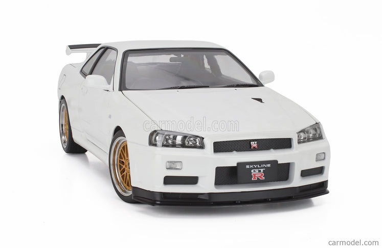 Nissan Skyline GT-R (R34) V-Spec II 2001 - Cerchi Bbs - Bbs Disky 1:12 KK Scale biela
