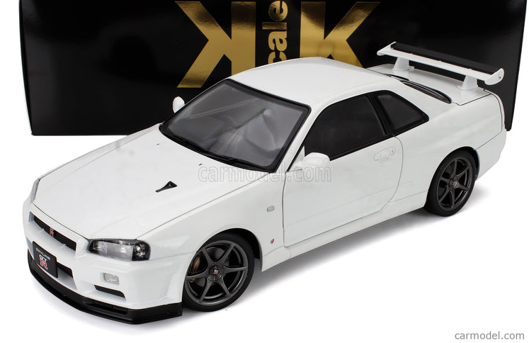 Nissan Skyline GT-R (R34) V-Spec II 2001 - Cerchi Oem - Oem Disky 1:12 KK Scale biela