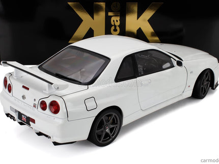 Nissan Skyline GT-R (R34) V-Spec II 2001 - Cerchi Oem - Oem Disky 1:12 KK Scale biela