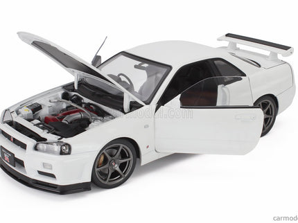 Nissan Skyline GT-R (R34) V-Spec II 2001 - Cerchi Oem - Oem Disky 1:12 KK Scale biela