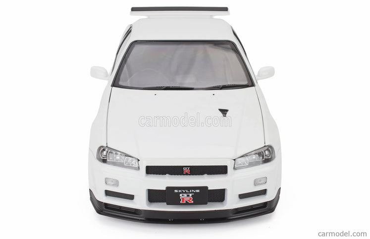 Nissan Skyline GT-R (R34) V-Spec II 2001 - Cerchi Oem - Oem Disky 1:12 KK Scale biela