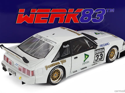 Ford Mustang 5.0 GT Team Ruch Motorsport N°33 DTM 1993 Gerd Ruch 1:18 Werk83 biela