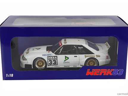 Ford Mustang 5.0 GT Team Ruch Motorsport N°33 DTM 1993 Gerd Ruch 1:18 Werk83 biela
