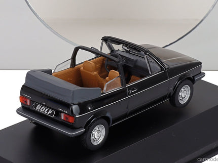 Volkswagen Golf Mki Cabrio 1979 1:43 IXO Models čierna