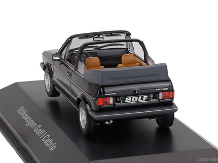 Volkswagen Golf Mki Cabrio 1979 1:43 IXO Models čierna