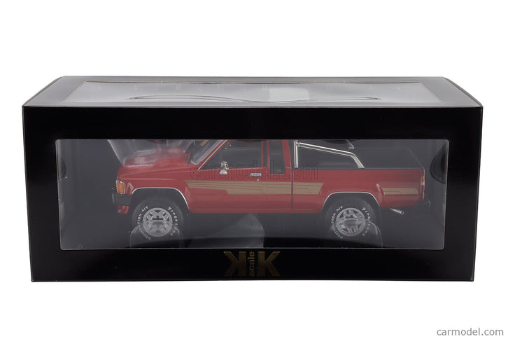 Toyota Hilux Pick-UP Nákladiak Xtra Cab 4x4 1985 1:18 KK Scale červená