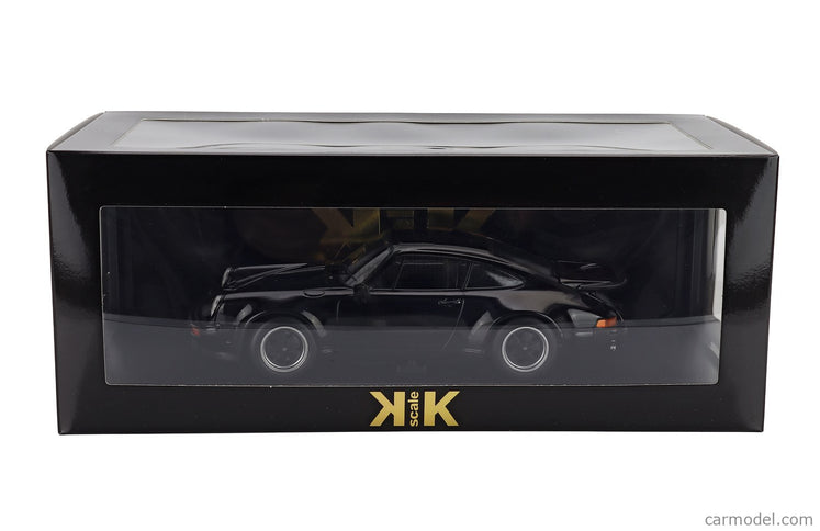 Porsche 911 930 3.0L Turbo Coupe 1976 1:18 KK Scale čierna