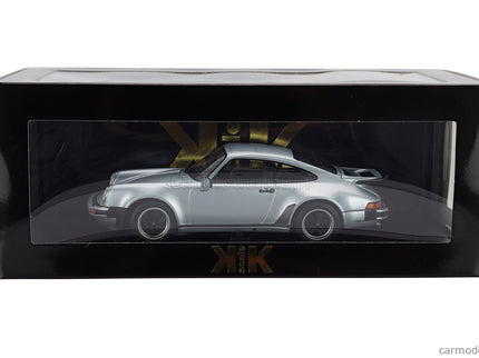 Porsche 911 930 3.0L Turbo Coupe 1976 1:18 KK Scale strieborná