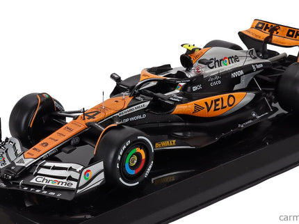 Mclaren F1 MCL38 Team Mclaren N°4 Sezóna 2024 Lando Norris 1:24 Edicola oranžová čierna
