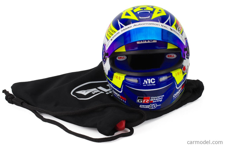 Bell Helmet Oliver Bearman 2026 F1 VF-26 Team Tgr Haas N°87 1:2 Mini Helmet modrá biela žltá