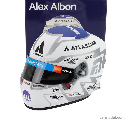 Bell Helmet Alexander Albon 2026 F1 FW48 Team Williams Racing N°23 1:2 Mini Helmet biela