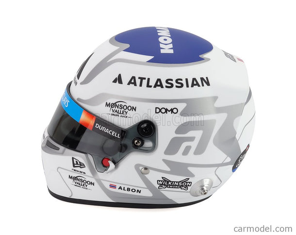 Bell Helmet Alexander Albon 2026 F1 FW48 Team Williams Racing N°23 1:2 Mini Helmet biela