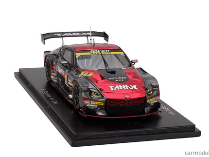 Nissan Z Fairlady Team Gainer Anest Iwata Racing N°11 GT300 Class Super GT 2025 Ryuichiro Tomita - Kazuki Oki 1:43 Spark Model sivá červená
