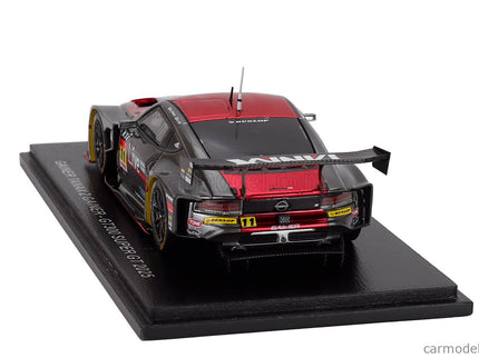Nissan Z Fairlady Team Gainer Anest Iwata Racing N°11 GT300 Class Super GT 2025 Ryuichiro Tomita - Kazuki Oki 1:43 Spark Model sivá červená