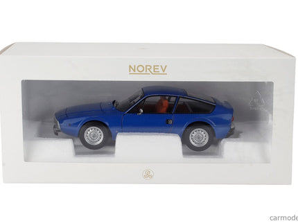 ALFA ROMEO Giulia GT 1300 Junior Zagato 1969 1:18 Norev modrá