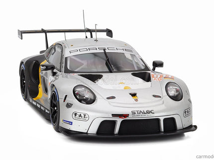 Porsche 911 991-2 RSR-19 4.2L Team Proton Competition N°911 24h Le Mans 2023 Michael Fassbender - Richard Lietz - Martin Rump 1:18 IXO Models strieborná čierna