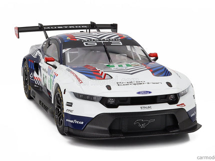 Ford Mustang GT3 5.4L V8 Team Proton Competition N°77 24h Le Mans 2025 Ben Barker - Bernardo Sousa - Ben Tuck 1:18 IXO Models biela čierna