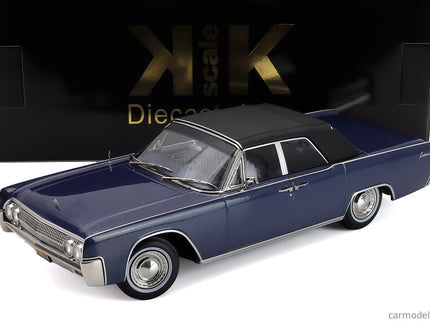 Lincoln Continental Cabriolet 1963 1:18 KK Scale modrá