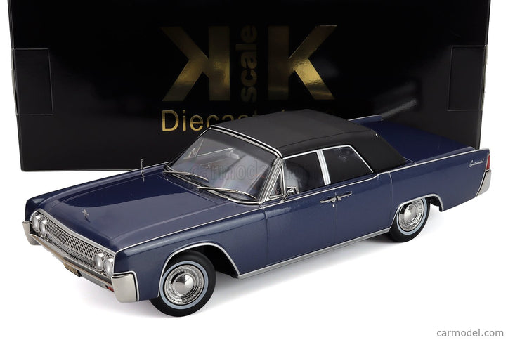 Lincoln Continental Cabriolet 1963 1:18 KK Scale modrá