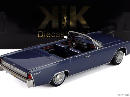 Lincoln Continental Cabriolet 1963 1:18 KK Scale modrá