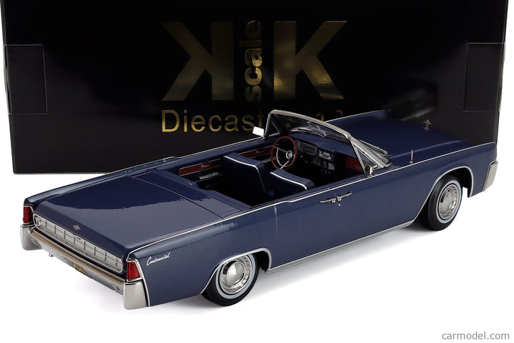 Lincoln Continental Cabriolet 1963 1:18 KK Scale modrá