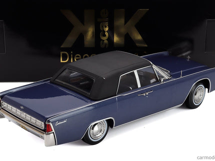 Lincoln Continental Cabriolet 1963 1:18 KK Scale modrá