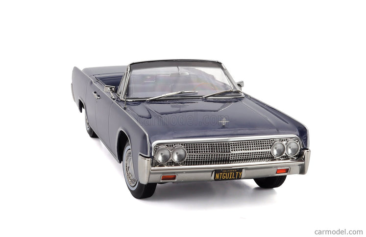 Lincoln Continental Cabriolet 1963 1:18 KK Scale modrá