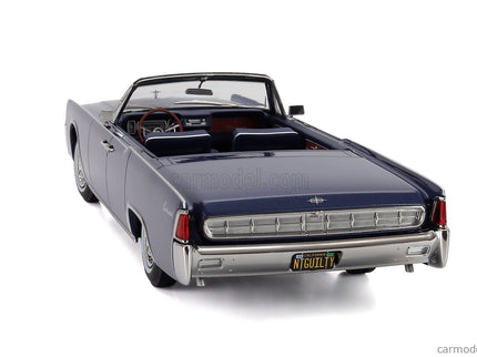 Lincoln Continental Cabriolet 1963 1:18 KK Scale modrá