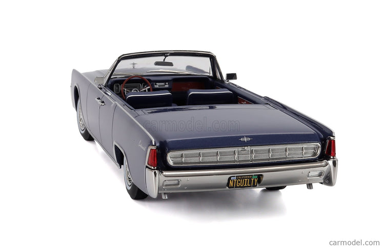 Lincoln Continental Cabriolet 1963 1:18 KK Scale modrá