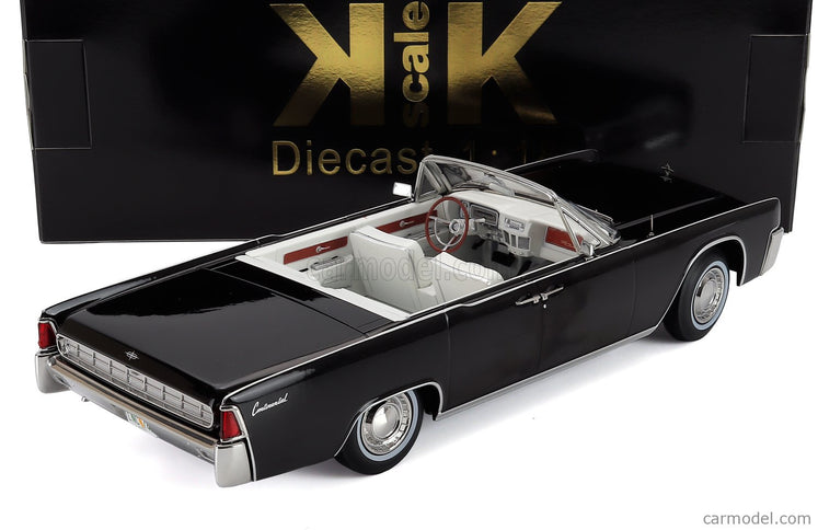 Lincoln Continental Cabriolet 1963 1:18 KK Scale čierna