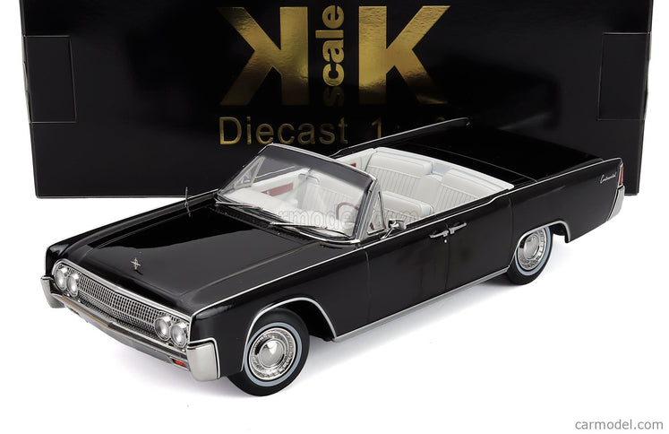 Lincoln Continental Cabriolet 1963 1:18 KK Scale čierna