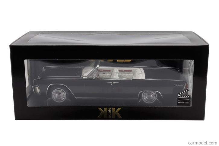 Lincoln Continental Cabriolet 1963 1:18 KK Scale čierna
