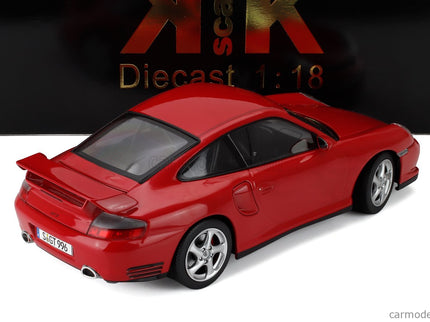 Porsche 911 996 GT2 Coupe 2001 1:18 KK Scale červená