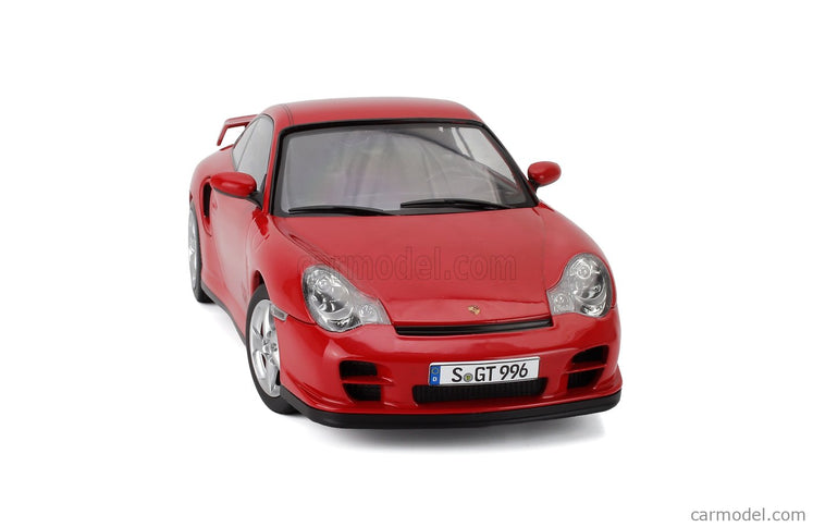 Porsche 911 996 GT2 Coupe 2001 1:18 KK Scale červená