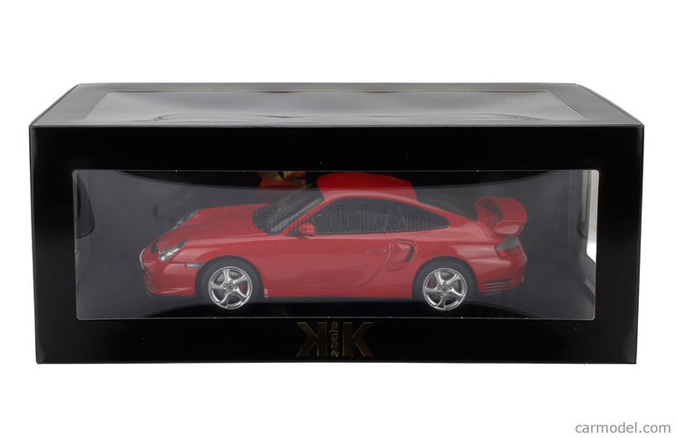 Porsche 911 996 GT2 Coupe 2001 1:18 KK Scale červená