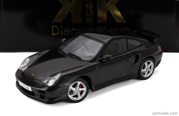 Porsche 911 996 GT2 Coupe 2001 1:18 KK Scale hnedá sivá