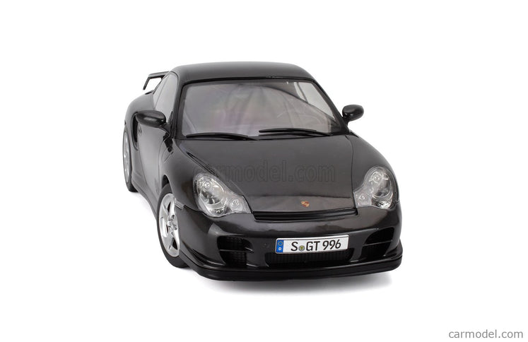 Porsche 911 996 GT2 Coupe 2001 1:18 KK Scale hnedá sivá