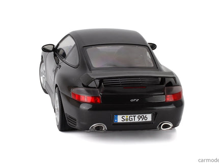 Porsche 911 996 GT2 Coupe 2001 1:18 KK Scale hnedá sivá