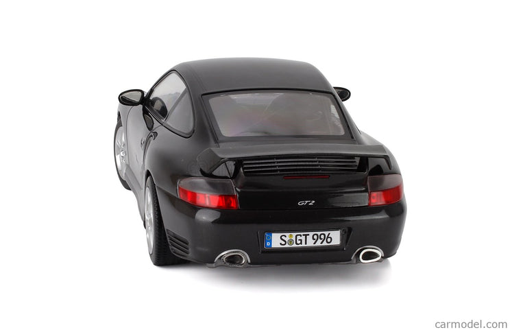 Porsche 911 996 GT2 Coupe 2001 1:18 KK Scale hnedá sivá