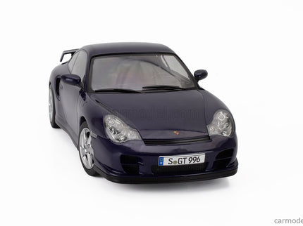 Porsche 911 996 GT2 Coupe 2001 1:18 KK Scale modrá