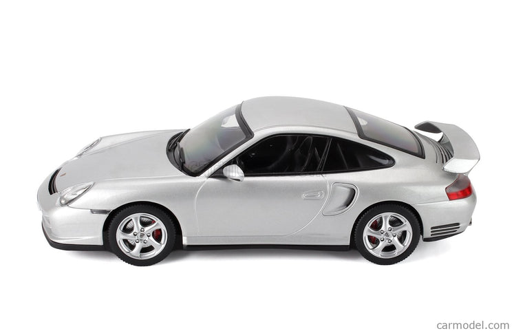 Porsche 911 996 GT2 Coupe 2001 1:18 KK Scale strieborná