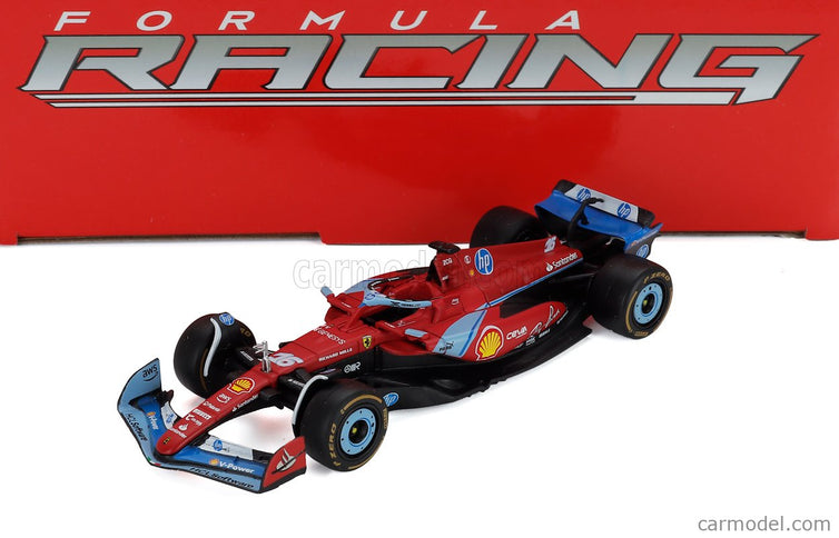 Ferrari Set F1 Charles Leclerc SF-23 Team Scuderia Ferrari SF23 N°16 Monza Italy GP 2023 - 3X SF-24 Team Scuderia Ferrari SF24 3. Miesto N°16 Miami GP 2024 - N°16 Víťaz Monza Italy GP 2024 - N°16 Sezóna Livery 2024 1:43 Bburago rôzne farby